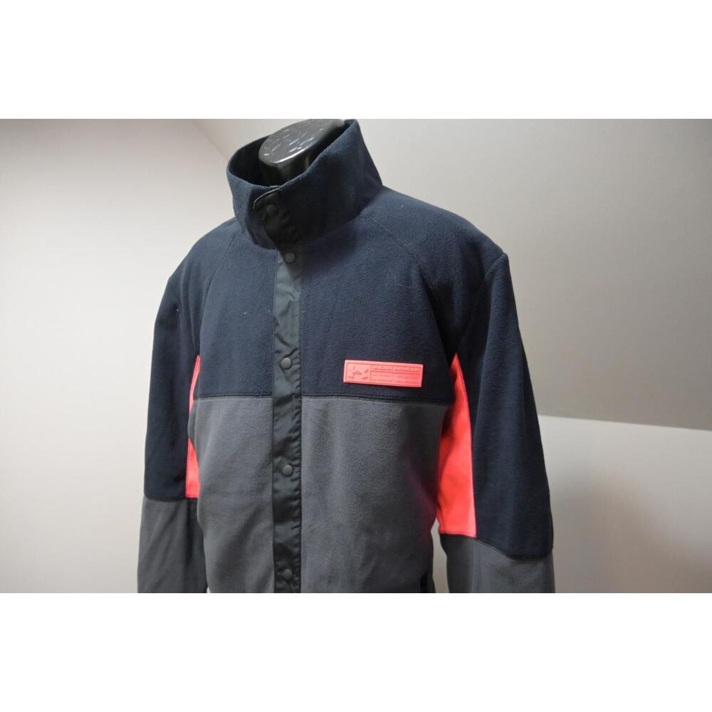 Under Armour Polartec Jacket Reversible Fleece Athletic Mens Sz XL NWT